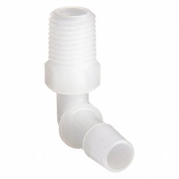 ELDON JAMES Elbow Thread To Barb PVDC 1/2 In PK5, 1ZJL5