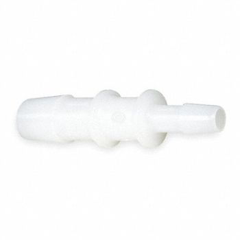 ELDON JAMES Straight Coupler 1 In Barbed HDPE PK10, 1ZJY6