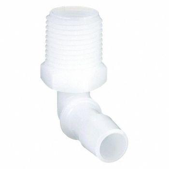ELDON JAMES Elbow Thread To Barb Poly 1/2 In PK10, 1ZKC2