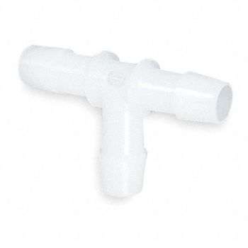 ELDON JAMES Tee Thread To Barb Poly 3/4 In NPT PK10, 1ZKD3