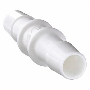 ELDON JAMES Straight Coupler 5/16 In PP PK10, 1ZKJ4