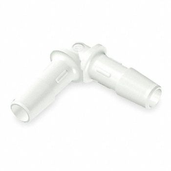 ELDON JAMES Elbow 90 Deg 1/2 In Polypropylene PK10, 1ZKN5