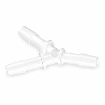 ELDON JAMES Y Connector 1/2 In Polypropylene PK10, 1ZKW2