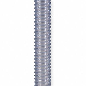 CONTINENTAL Food Hose 4 ID x 100 ft L Clear, 1ZLT7