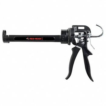 RED HEAD AcrylicAdhesiveDispenser Metal 6 D 18 L, 1ZNK9