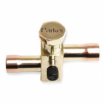 PARKER Service/Shut Off Valve 3/4 In Copper, 1ZRL1