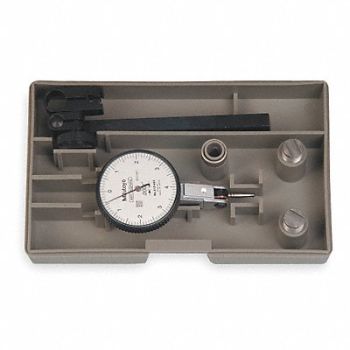 MITUTOYO Dial Test Indicator Set Hori 0to0.008 In, 1ZRT1