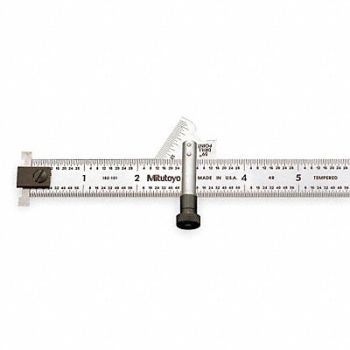 MITUTOYO Drill Point Gauge Slide 1/32, 1ZRV3