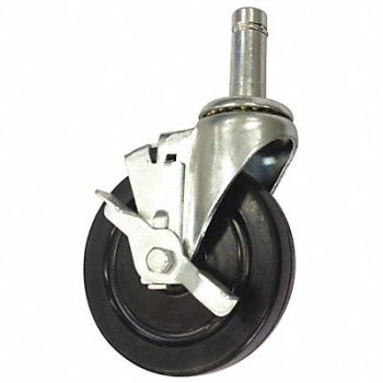 GRAINGER APPROVED Gen Purpose Friction-Ring Stem Caster, 1ZTJ2