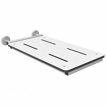 WINGITS Rectangular Shower Tub Seat 29 in Seat W, 15E828