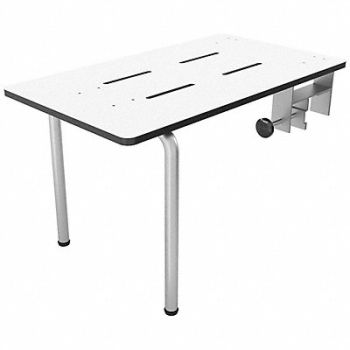 WINGITS Portable Tub Bench 15 in Seat W, 15E829