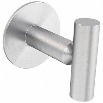 WINGITS Bathroom Hook SS Satin 1 5/8 in W, 19D099