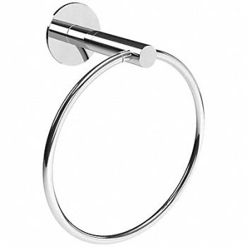 WINGITS Towel Ring SS Polished Chrome 5 7/8 in w, 34TF56