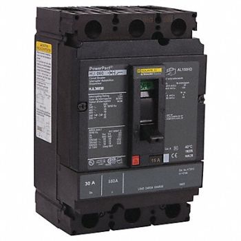 SQUARE D Molded Case Circuit Breaker 600V 30A, 48R175