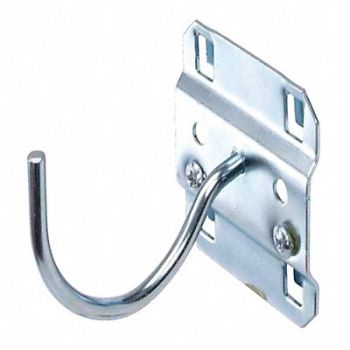 TRITON PRODUCTS Curved Pegboard Hook 2-1/4 5PK, 200V50