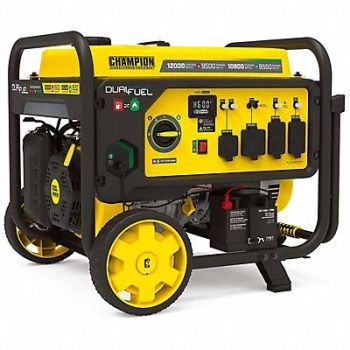 CHAMPION POWER EQUIPMENT Portable Generator 12 000 W 120V/240V, 801W81
