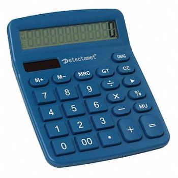 DETECTAMET INC. Calculator Desktop LCD 12 Digits 6 L, 52HV57