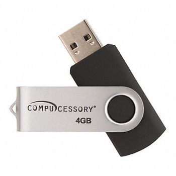 COMPUCESSORY Password Protected USB Flash Drives 4 Gb, 203T88