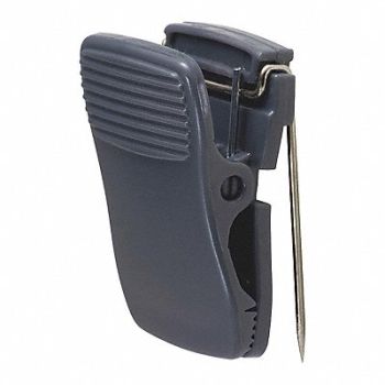 LORELL Plastic Cubicle Clips Black Plastic PK24, 203U36