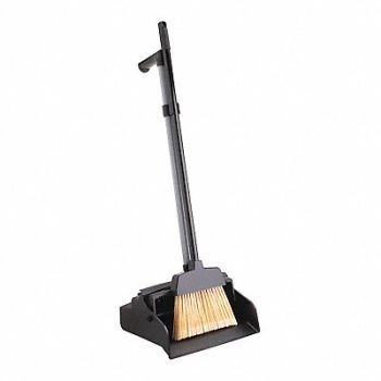 GENUINE JOE Plastic Lobby Dust Pan Combo Kit, 203U41