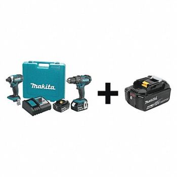 MAKITA Cordless Combination Kit 2 Tools 18V DC, 204H19