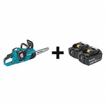 MAKITA Chain Saw Kit Battery 14 Bar Length, 204H23