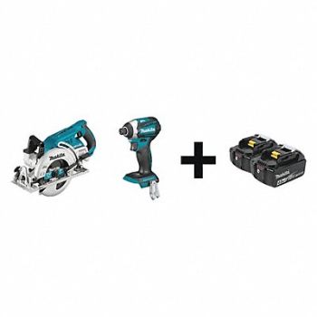 MAKITA Cordless Combination Kit 18.0V 2 Tools, 204H29