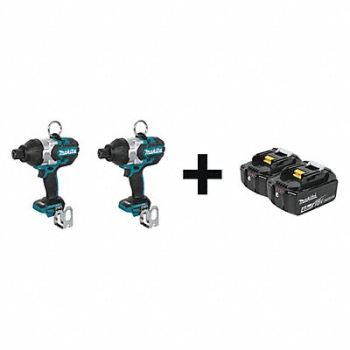 MAKITA Impact Wrench Cordless Full-Size 18VDC, 204H32