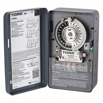 NSI INDUSTRIES LLC Electromechanical Timer 40A 7-15/16 H, 206X85