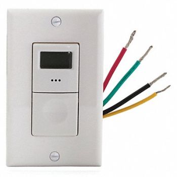 NSI INDUSTRIES LLC Wall Switch Timer 24VAC 4 L, 206Y03