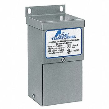 ACME ELECTRIC Transformer 150VA 240VAC 480VAC, 4WUA1