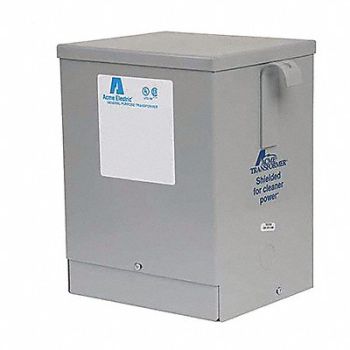 ACME ELECTRIC Transformer 5kVA 200/220/440-23/110Fsblk, 208G86