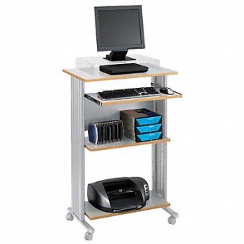 SAFCO Stand-Up Workstation Gray, 619T72