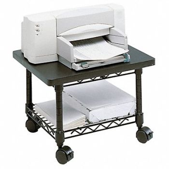 SAFCO Underdesk Printer/Fax Stand Black, 619V95