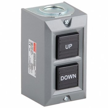 DAYTON Push Button Control Station Up/Down 25mm, 20C795