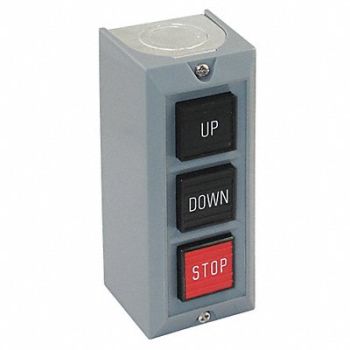 DAYTON Push Button Control Station Up/Down/Stop, 20C799