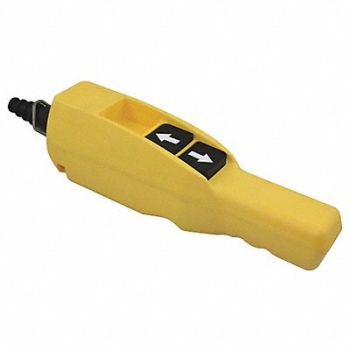 DAYTON Pendant Station 2NO Yellow, 20C813
