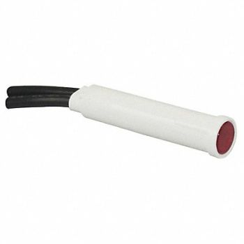 GRAINGER APPROVED Miniature Indicator Light Red 120V, 20C859