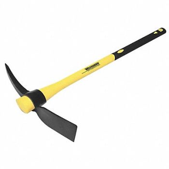 WESTWARD Pick Mattock 36 In Fiberglass Handle, 20C885
