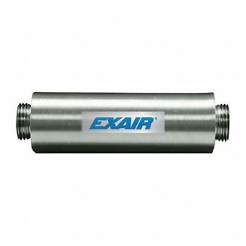 EXAIR Vacuum Ejector Muffler 1/2 in NPT 200 F, 20CL85