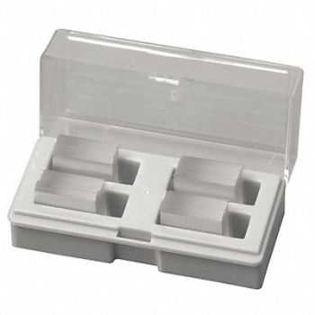 LAB SAFETY SUPPLY Cover Slip Plain Pointed Crnrs PK180, 20F846