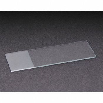 LAB SAFETY SUPPLY Microscope Slide White Glass PK72, 20F860