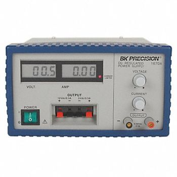 B K PRECISION DC Power Supply Triple Output 0 to 30VDC, 20FP71