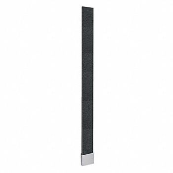 ASI GLOBAL PARTITIONS Partition Column Black 24 in W, 20FT60