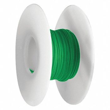 OK INDUSTRIES Kynar(R) Copper Wire 30 AWG Green, 20FV26
