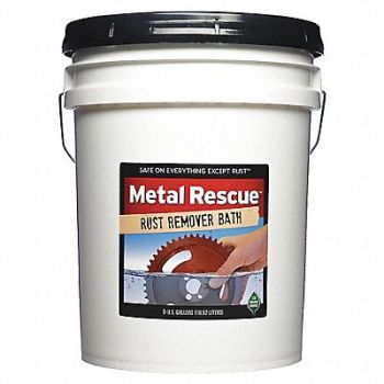 METAL RESCUE Rust Remover 5 gal Bucket, 20FX73