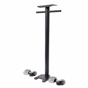 DORAN Scale Column Steel Black 16 in H PK4, 20GV77