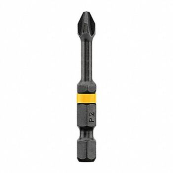 DEWALT Insert Bit 1/4 Phillips #2 2 PK50, 20GX50