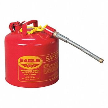 EAGLE Type II Safety Can 5 gal Red, 20GY45