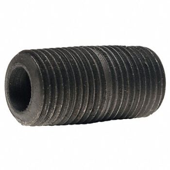 BECK Black Close Pipe Nipple Threaded 2, 20H775